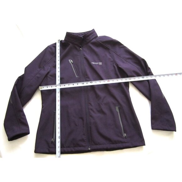 Women's Porth Authority Trust Bank Polyester Full Zip Jacket Sz XL (WS73) - Picture 4 of 11